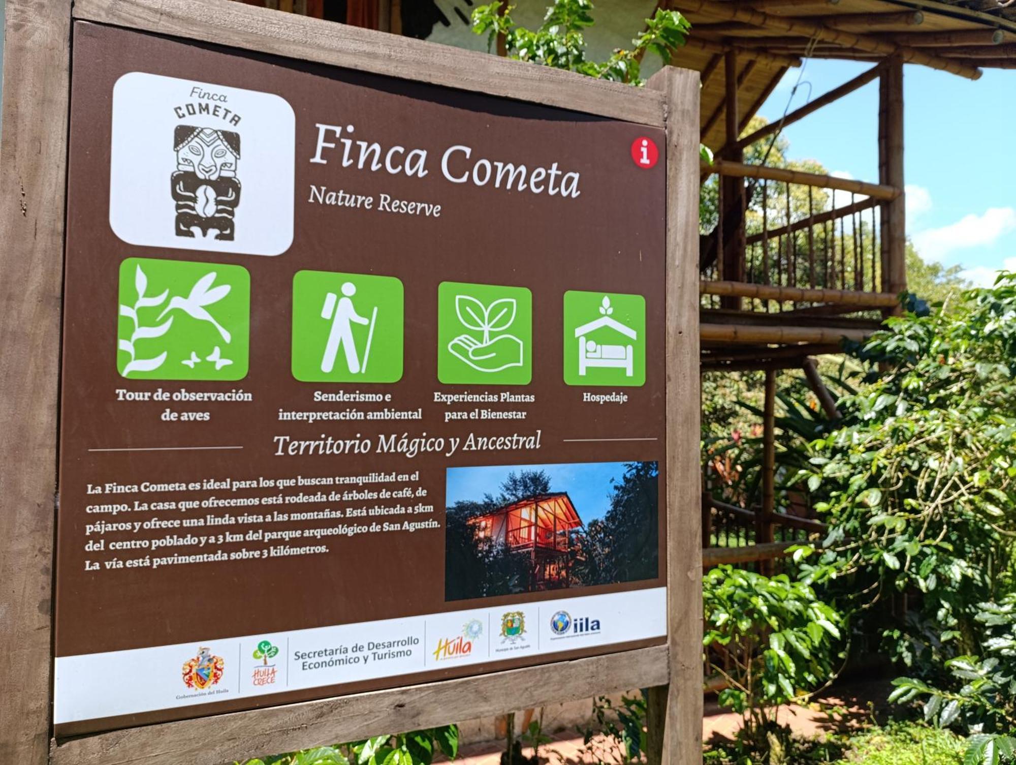 Finca Cometa San Agustín Esterno foto